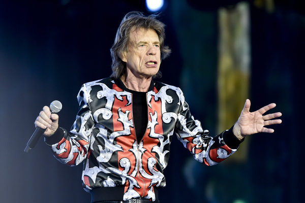 Singer Mick Jagger of the Rolling Stones performs during their concert in Prague, on Wednesday, July 4, 2018, as a European part of No Filter tour.